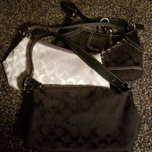 3 very small coach purses